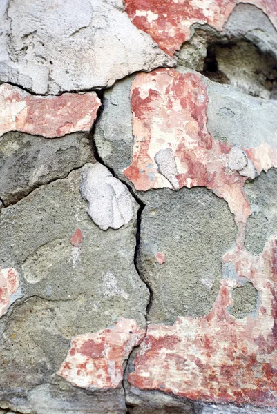 Eski kırık duvar — Stok fotoğraf