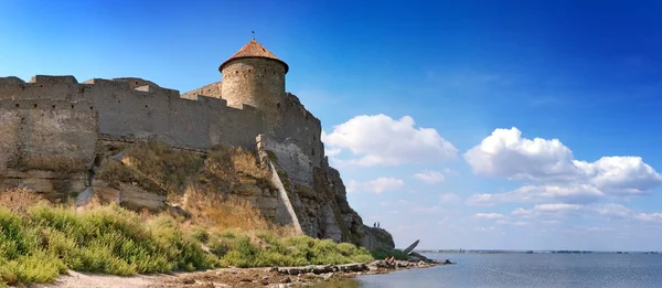 Torre medieval da cidadela Belgorod Fotografia De Stock