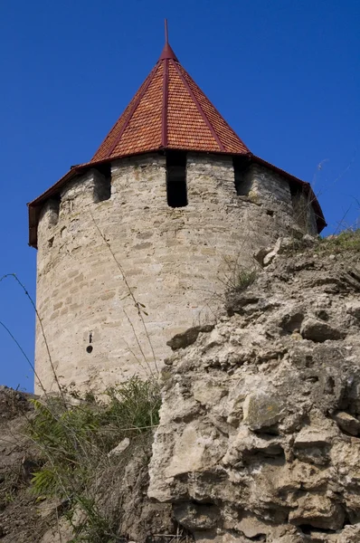성채의 중세 타워 — 스톡 사진