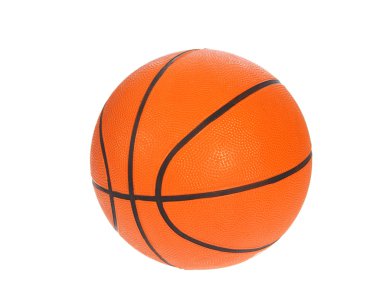 Orange basket ball clipart