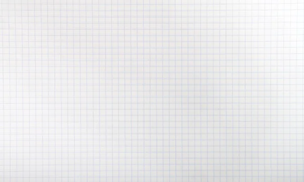 Blank squared notebook sheet — Stock Photo, Image