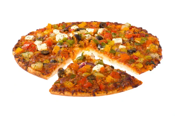 Pizza vegetariana —  Fotos de Stock