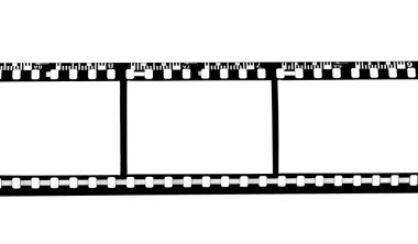 Blank film strip clipart