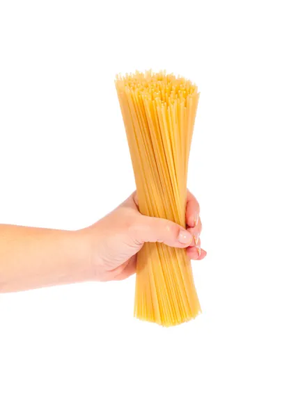 Ungekochte Spaghetti — Stockfoto