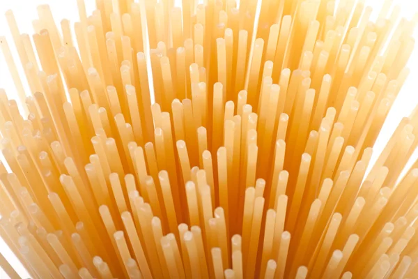 Rohe Spaghetti Foto Auf Weißem Hintergrund — Stockfoto