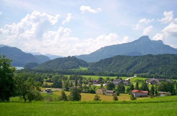 Stock image Green mountain landscape, travel nature