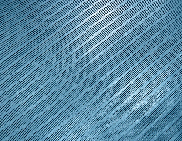 Modrá kovová průmyslová mřížka, detailní textury, — Stock fotografie