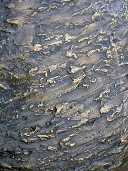 Золотая Металлическая Поверхность Металлический Фон Крупным Планом — стоковое фото