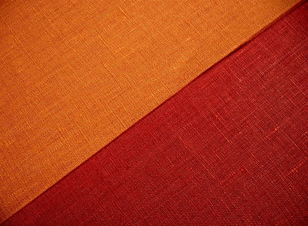 Kleur diagonale textiel, achtergrond close-up — Stockfoto