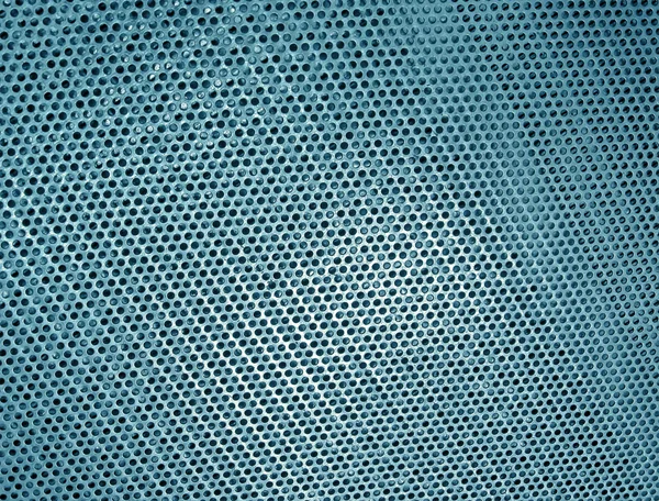 Abstract blue metal surface, background texture closeup. — Stock Photo, Image