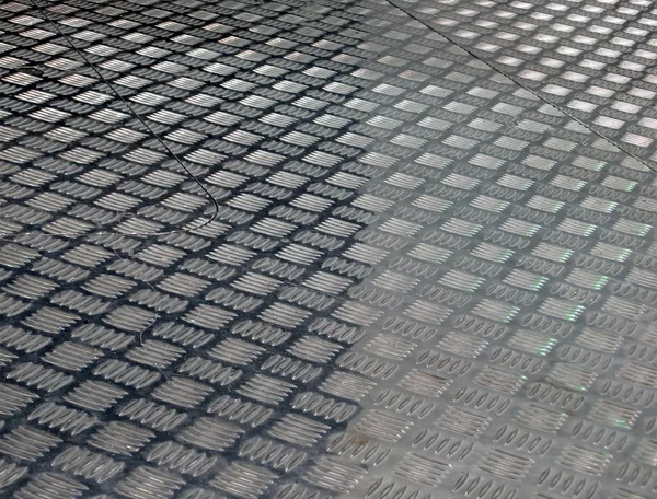 Abstrakte silbermetallische Oberfläche, Konstruktion. — Stockfoto