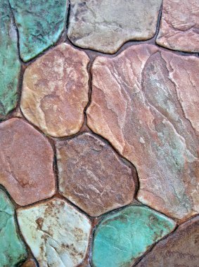 Abstract color stone background texture, stones diveristy. clipart