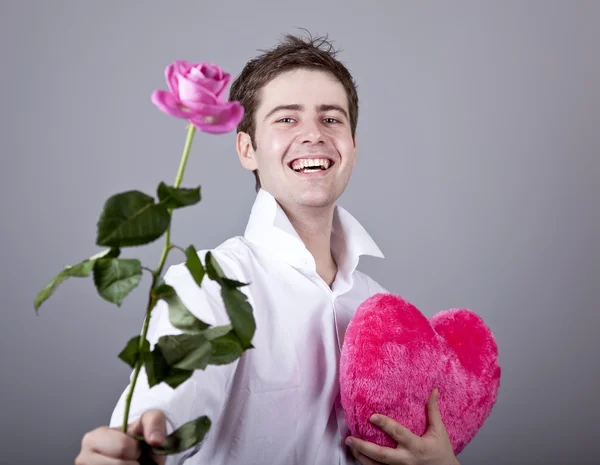 Valentine je muž — Stock fotografie