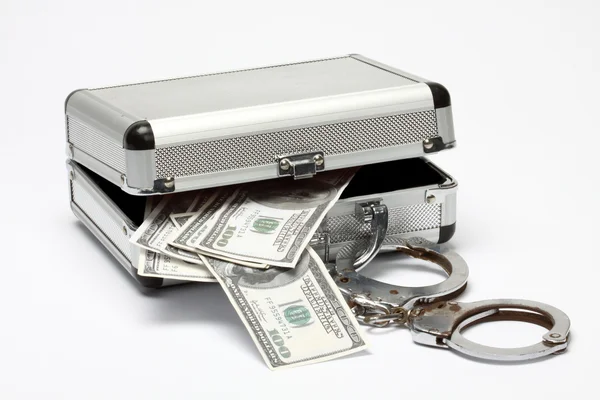 Case with money — Stock Photo, Image