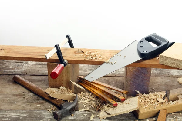 Carpenter'ın araçları — Stok fotoğraf