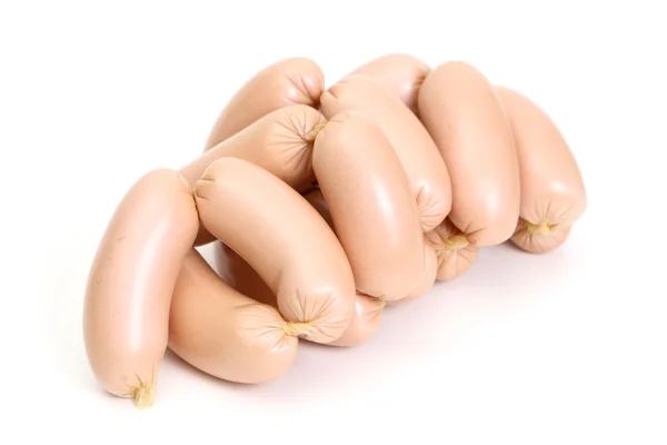 Boiled sausage Stock Image