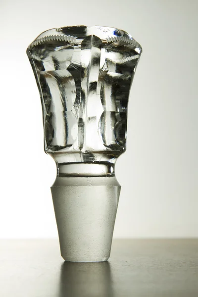 クリスタル ガラス栓 — ストック写真