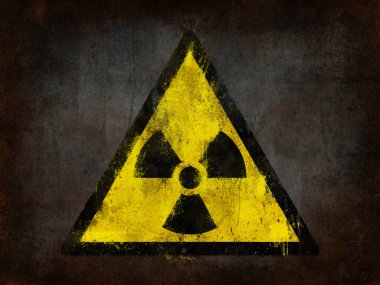 Nuclear sign clipart