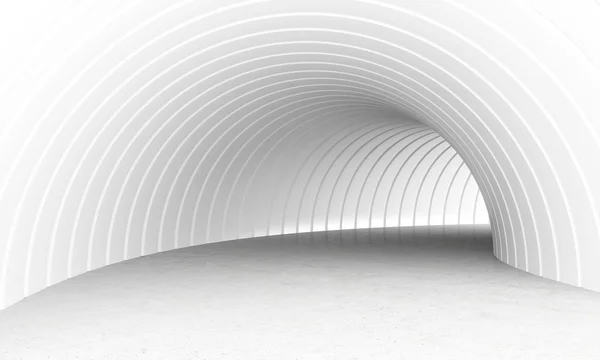 Tunel white — Zdjęcie stockowe