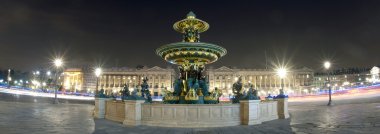 Paris fountain clipart