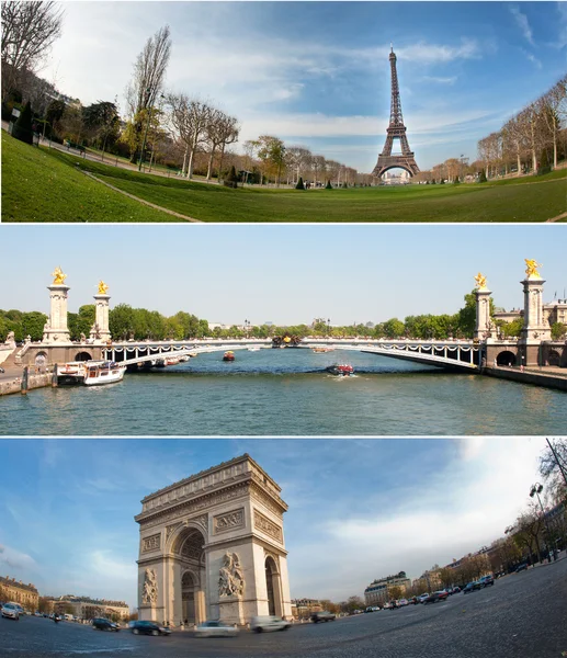 Paris Simgesel Yapı — Stok fotoğraf