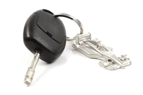 Key Car Little Key Ring Car Shape — стоковое фото