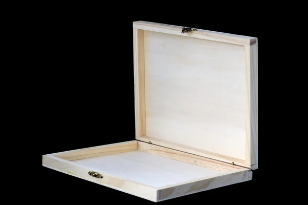 Thin Wooden Box — Stock Photo, Image