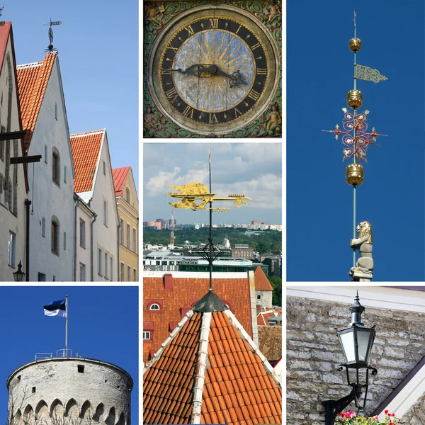 Tallinn collage — Stock Photo, Image