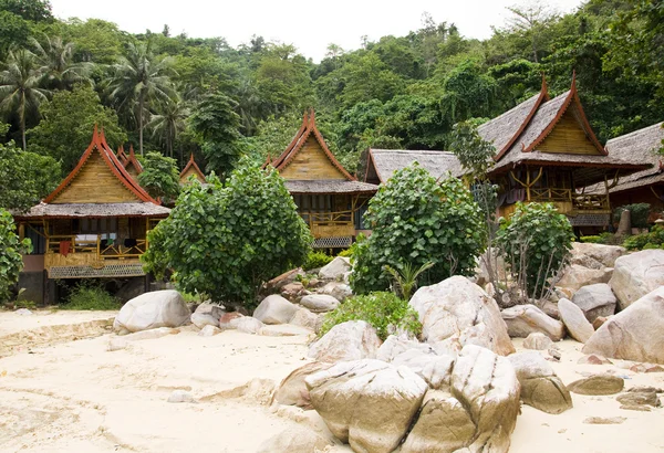 在泰国披披岛丛林小屋 — 图库照片