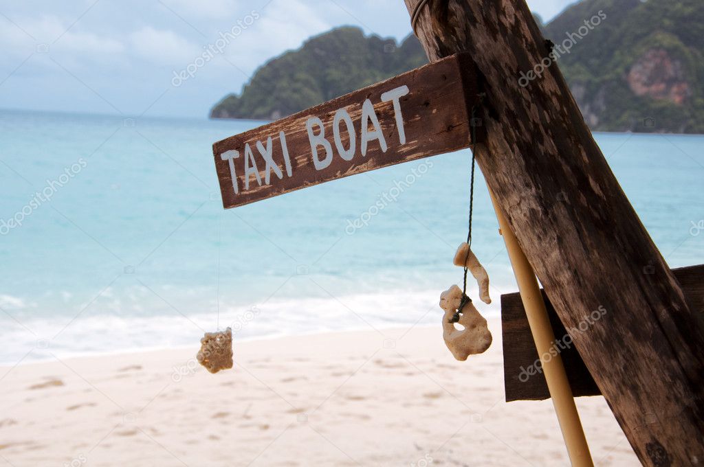 Taxi boat on Thailand