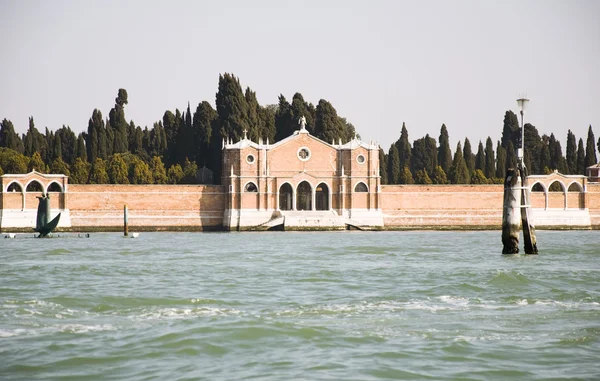 stock image Cemetery on island in Venice