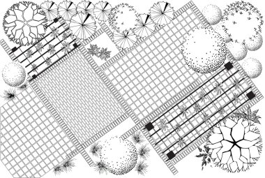 Landscape Plan clipart