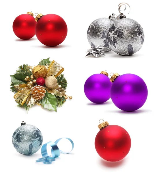 Set van decoratie van Kerstmis — Stockfoto