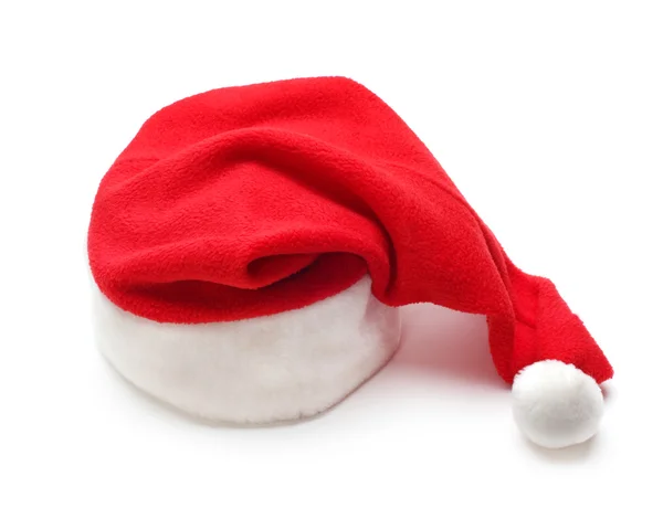 Sombrero rojo de Santa Claus — Foto de Stock