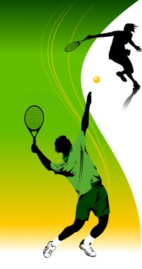 Tennis in green