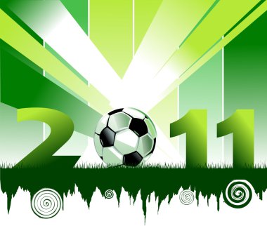 Soccer field clipart