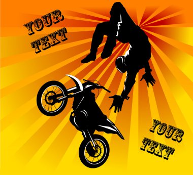 Moto show clipart