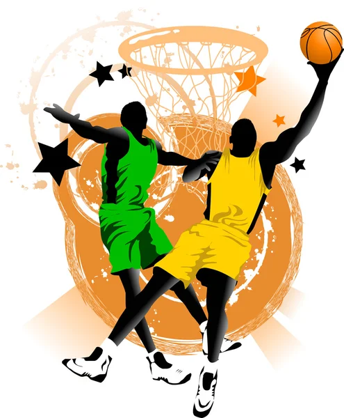 Basketbalclub — Stockvector