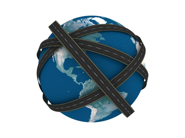 Roads on Earth — Stock Photo, Image