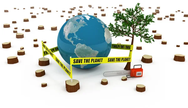 stock image Save the Planet concept