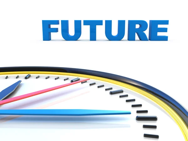 Tempo futuro — Fotografia de Stock
