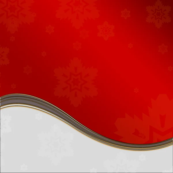Елегантний червоний зимовий фон — стокове фото
