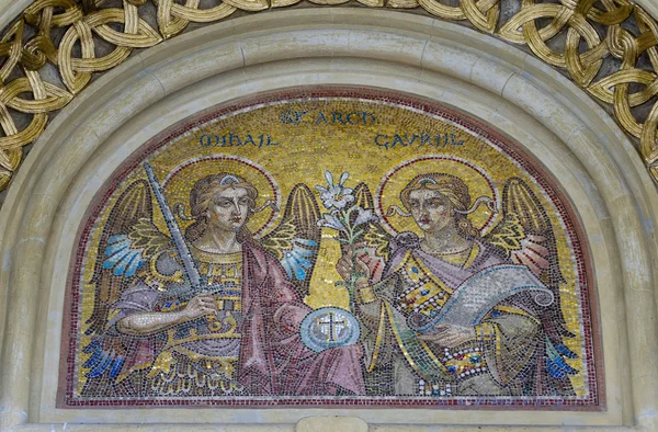 Архангелы святой Михаил и святой Габриэль — стоковое фото