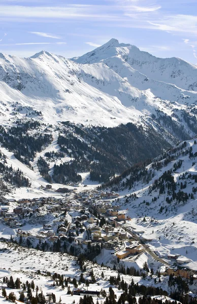 stock image Obertauern ski resort in austrian alps