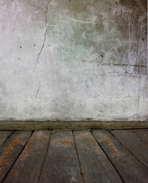 古い床と壁 — ストック写真