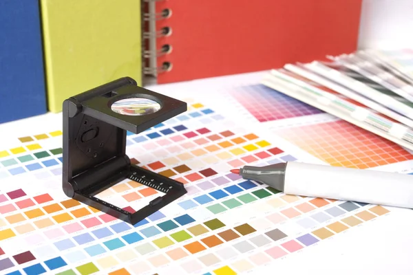 Muestras de color y rotulador —  Fotos de Stock