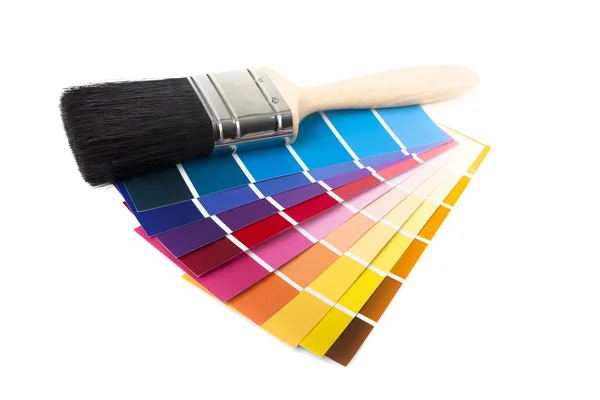 Paint Pot And Swatches Stock Photo Joingate 4750786   Depositphotos 4631134 Stock Photo Paint Brush And Multi Coloured 