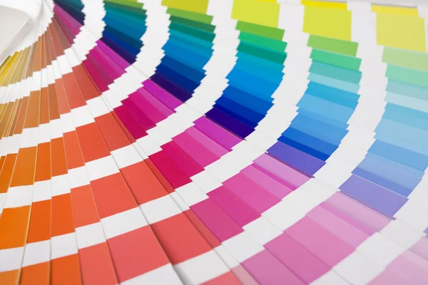 Amostras de designer de cores — Fotografia de Stock