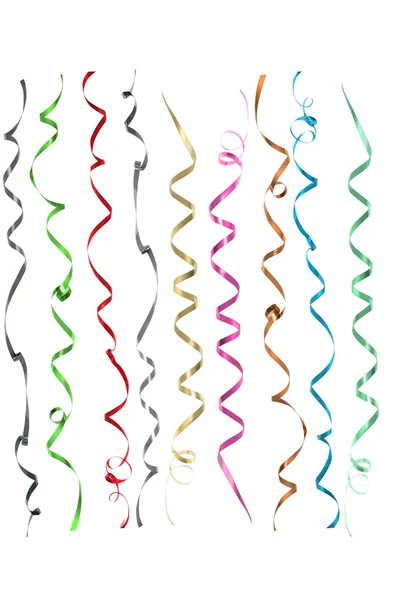 Selection of streamers — Stock Photo, Image