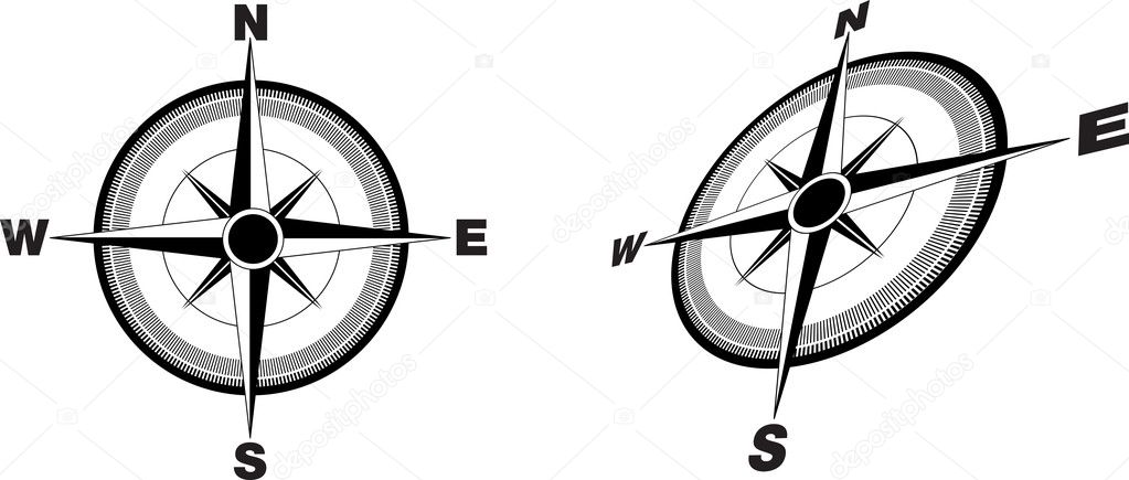 Compass illustration